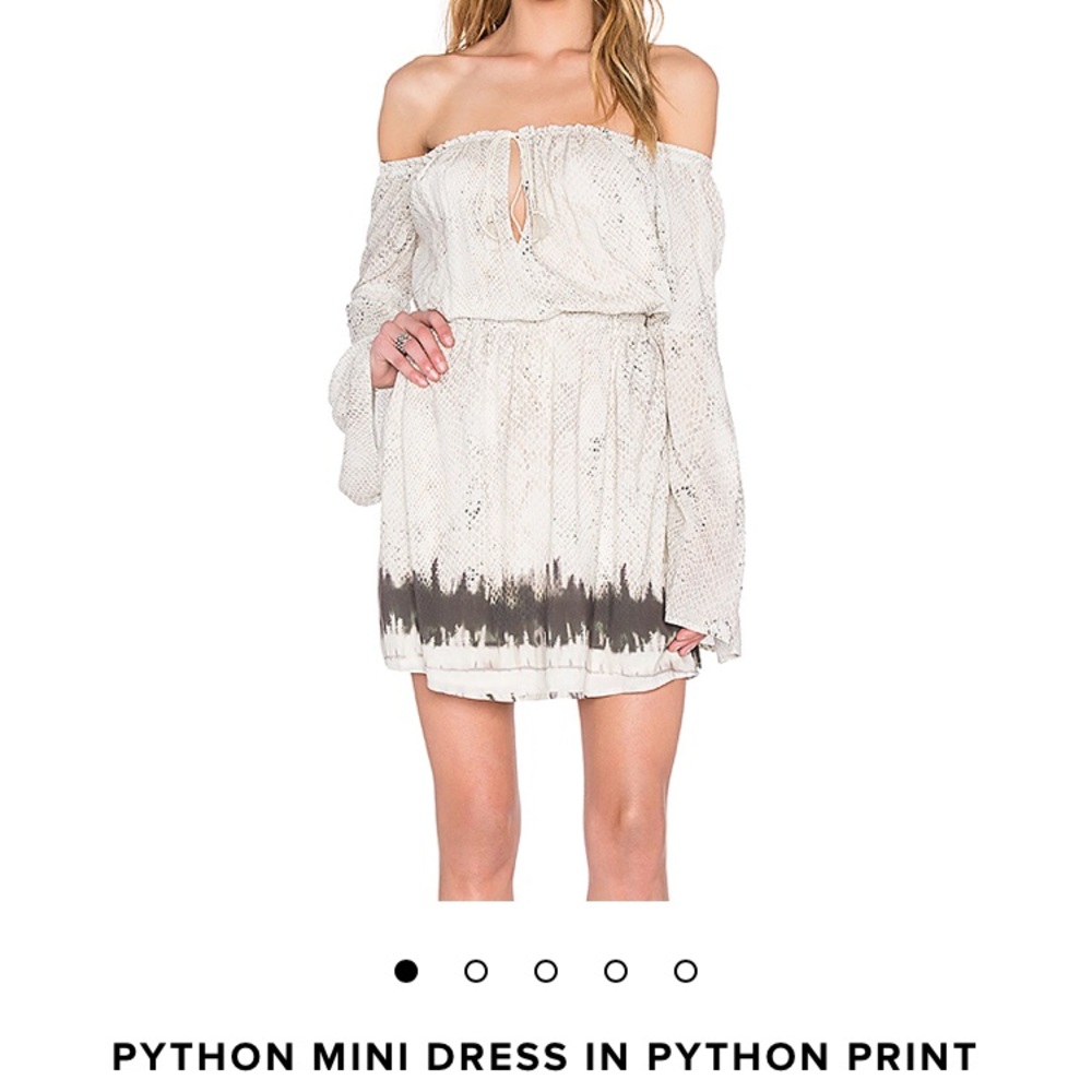 The Jetset Diaries Python Mini Dress - Picture 2 of 7